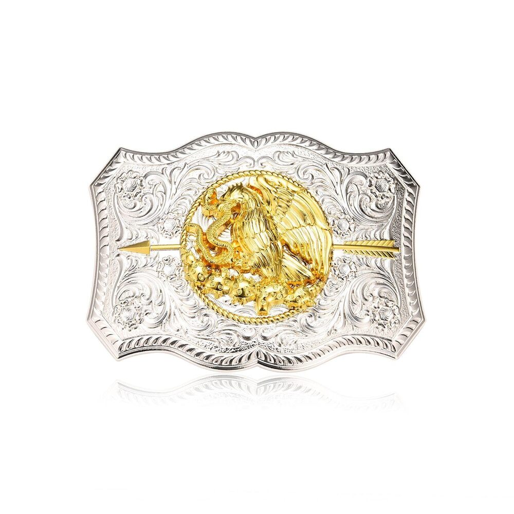 2347 Western Belt Buckles Eagle Belt Buckle American Cowboy Cowgirl Country